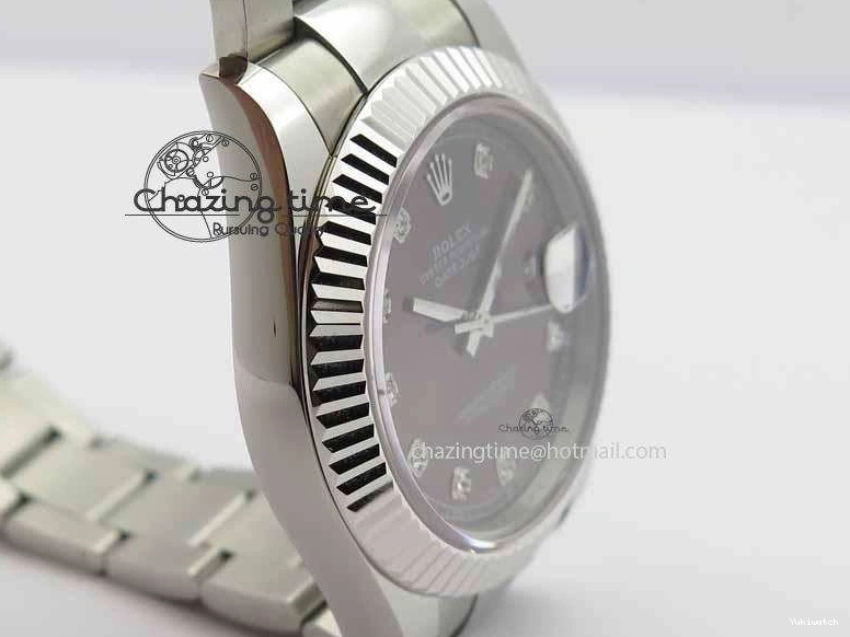 DateJust SS Diam Bracelet II Best SS Edition Maker On BP SA3136 Dial 41mm Gray 0314